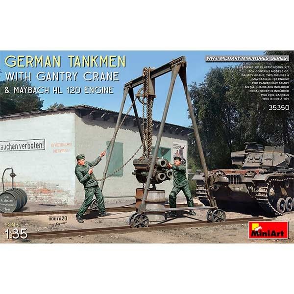 1:35 German Tankmen with Gantry Crane Art.-Nr. 35350