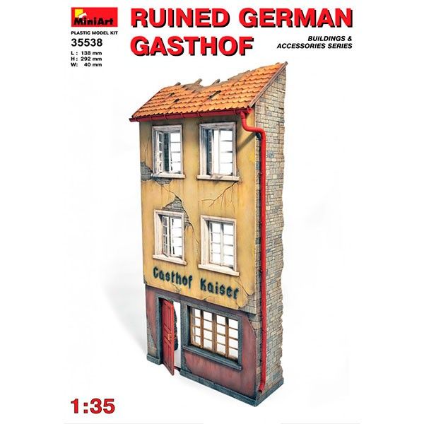 1:35 Ruined German Gasthof Art.-Nr. 35538
