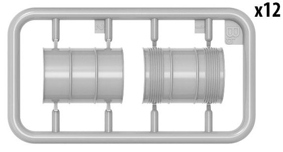 1:35 U.S. Fuel Drums 55 Gals Art.-Nr. 35592