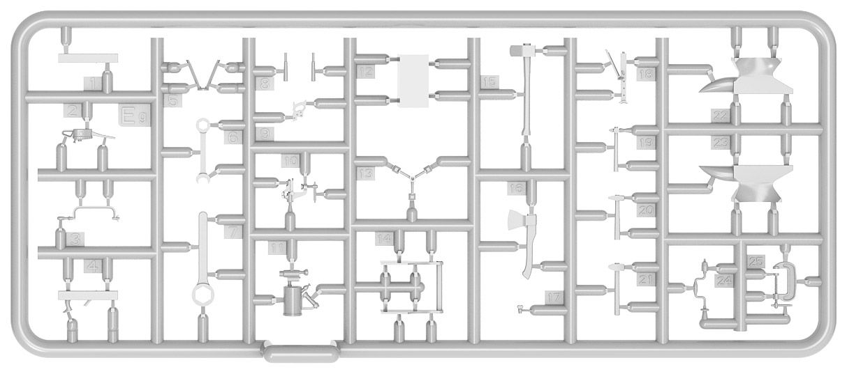 1:35 Accesorios Construction Set Art.-Nr. 35594