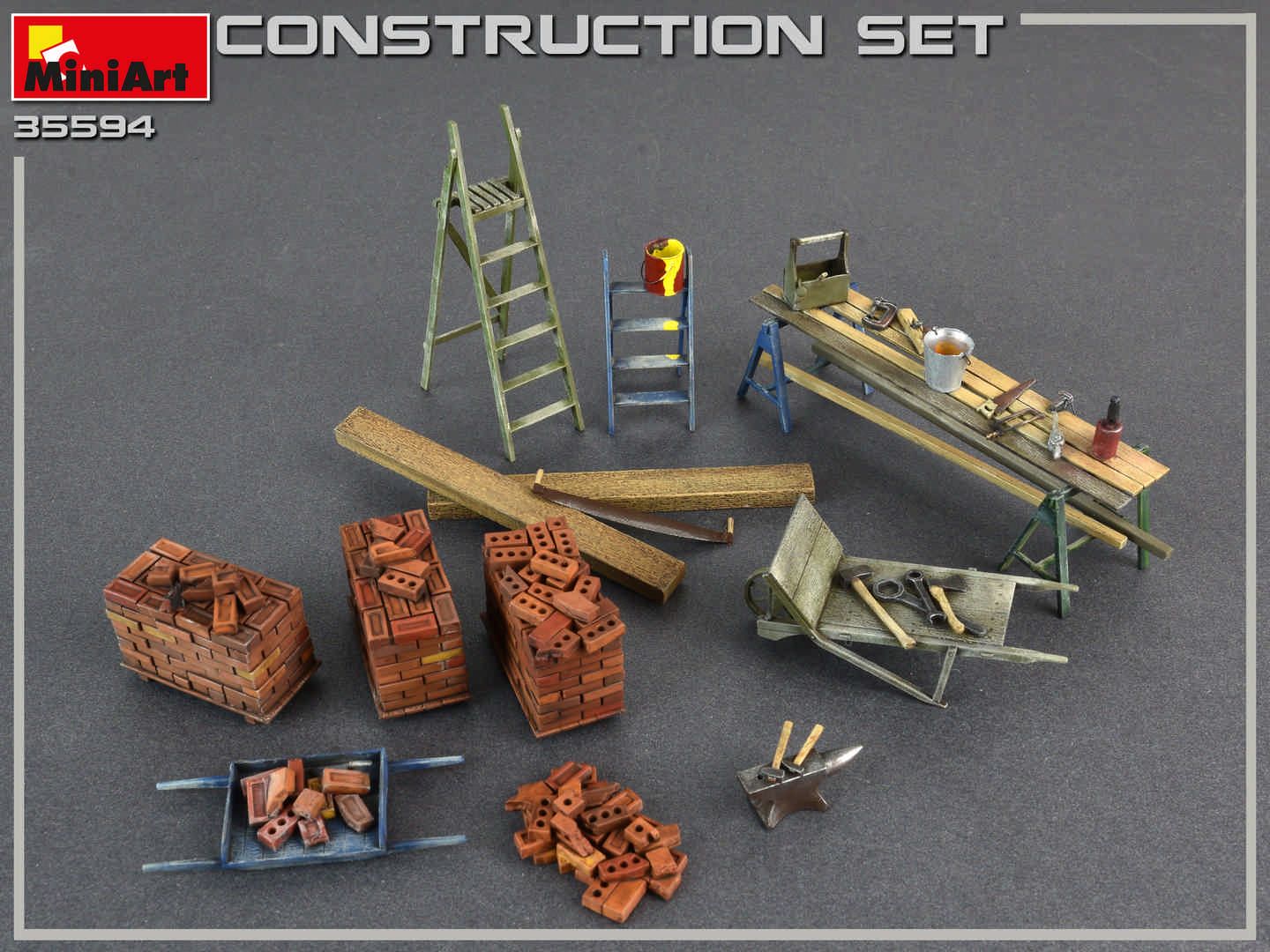 1:35 Accesorios Construction Set Art.-Nr. 35594
