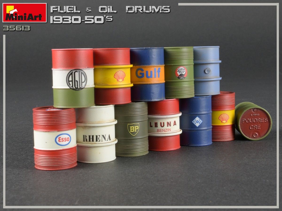 1:35 Fuel & Oil Drums Art.-Nr. 35613