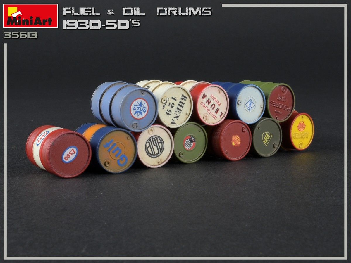 1:35 Fuel & Oil Drums Art.-Nr. 35613