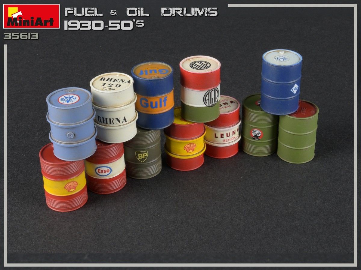 1:35 Fuel & Oil Drums Art.-Nr. 35613