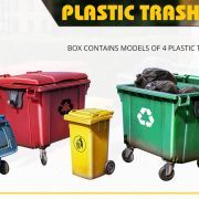 1:35 Contenedores de Basura de Plástico Art.-Nr. 35617