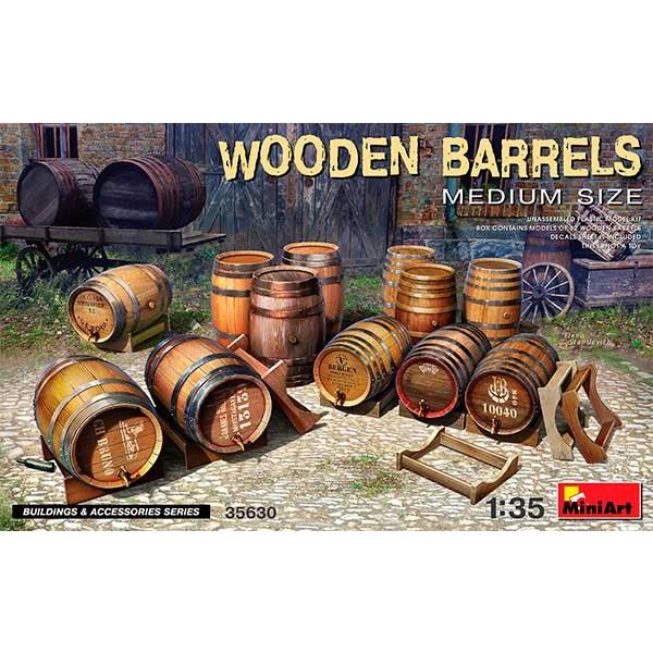 1:35 Barriles de Madera Art.-Nr. 35630