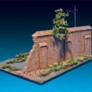 1:35 Diorama with Brick Wall Art.-Nr. 36055