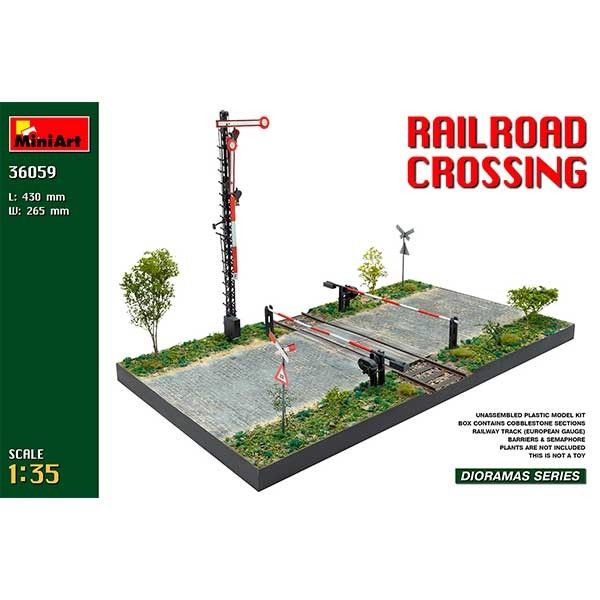 1:35 Cruce de ferrocarril Art.-Nr. 36059