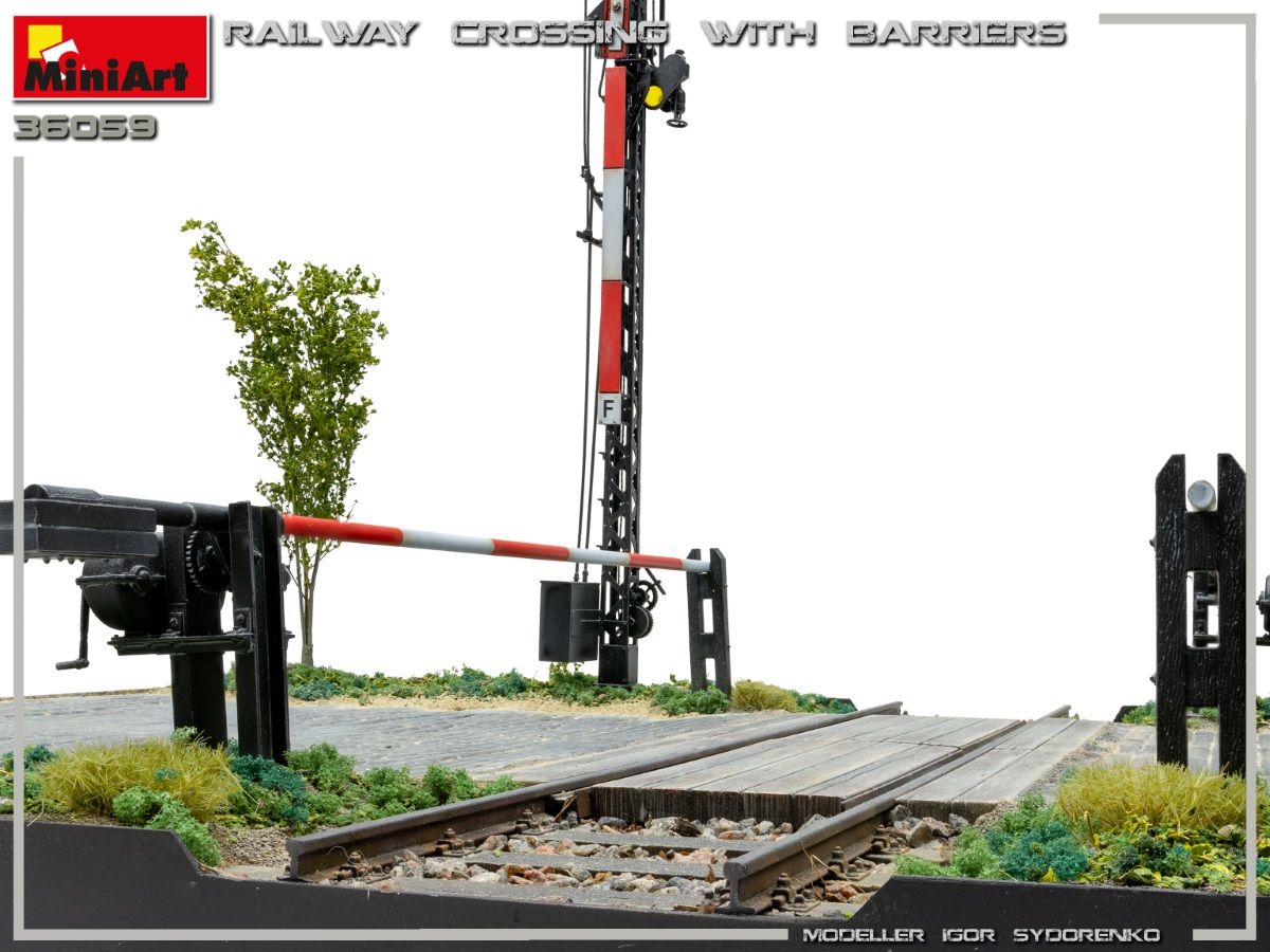 1:35 Cruce de ferrocarril Art.-Nr. 36059