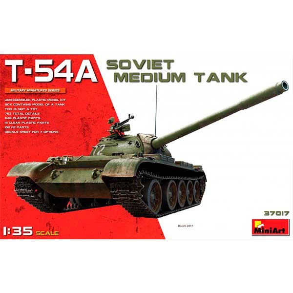 1:35 T-54A Soviet Medium Tank Art.-Nr. 37017