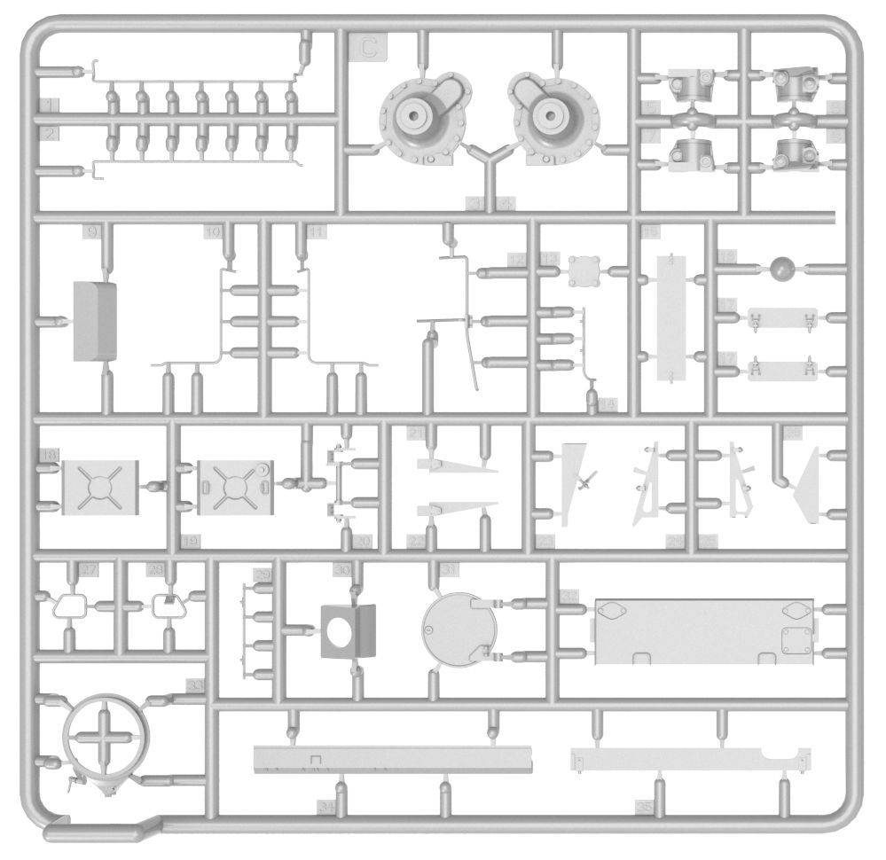 1:35 T-54A Soviet Medium Tank Art.-Nr. 37017