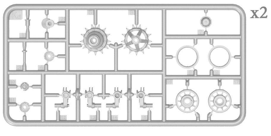 1:35 T-54A Soviet Medium Tank Art.-Nr. 37017