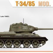 1:35 T-34/85 Mod. 1960  Art.-Nr. 37089