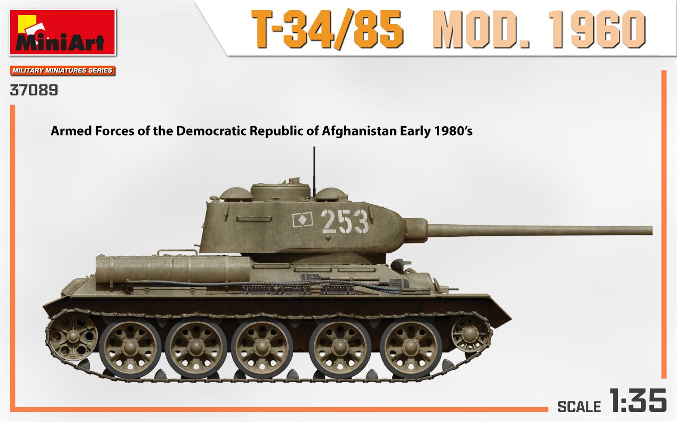 1:35 T-34/85 Mod. 1960  Art.-Nr. 37089