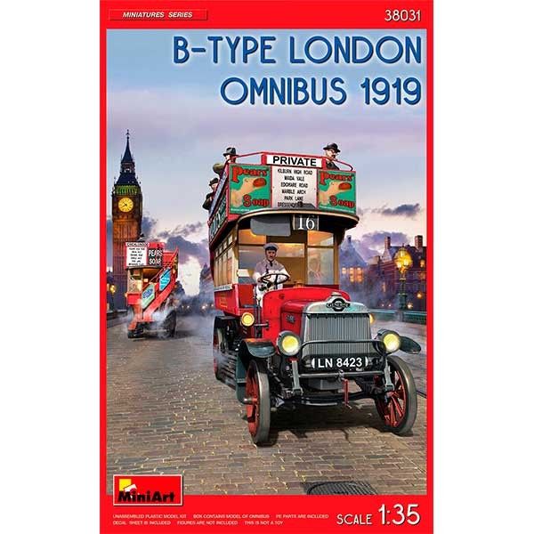 1:35 MiniArt B-Type London Omnibus 1919 Art.-Nr. 38031