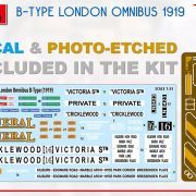 1:35 MiniArt B-Type London Omnibus 1919 Art.-Nr. 38031