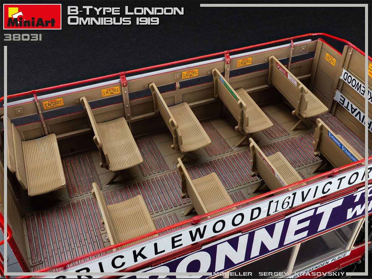 1:35 MiniArt B-Type London Omnibus 1919 Art.-Nr. 38031