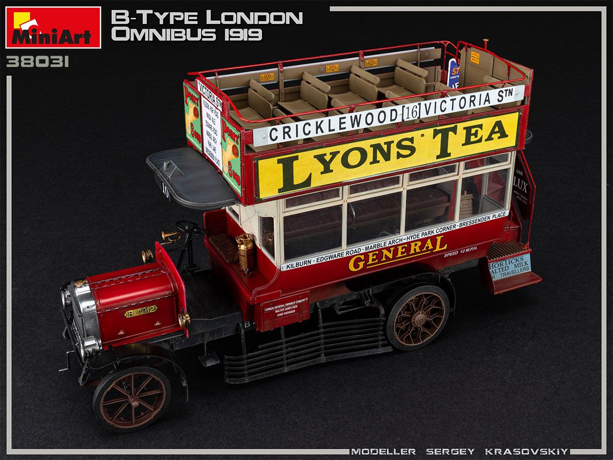 1:35 MiniArt B-Type London Omnibus 1919 Art.-Nr. 38031