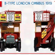 1:35 MiniArt B-Type London Omnibus 1919 Art.-Nr. 38031