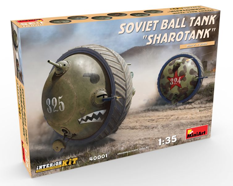 1:35 Tanque Soviet Sharotank Int. Kit Art.-Nr. 40001