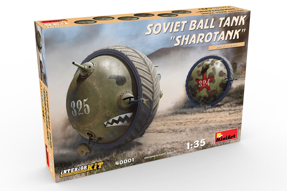 1:35 Tanque Soviet Sharotank Int. Kit Art.-Nr. 40001