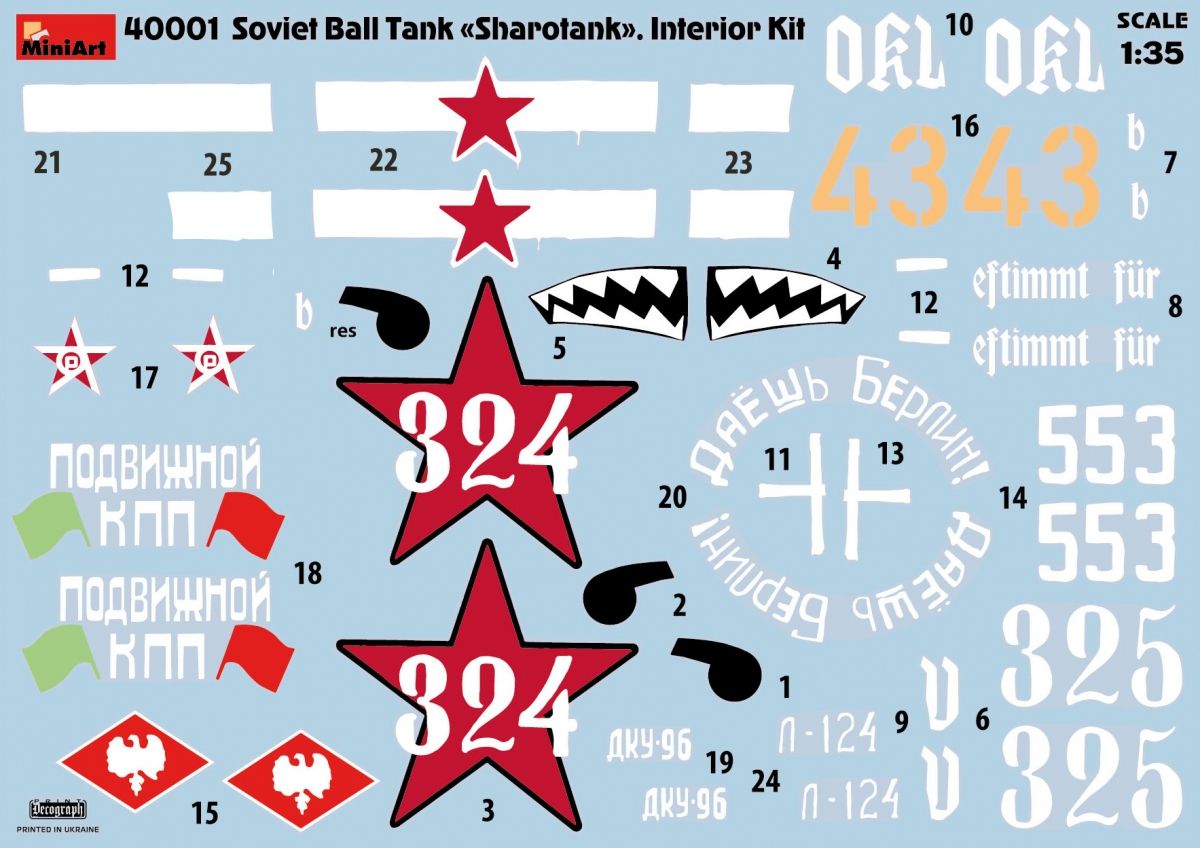 1:35 Tanque Soviet Sharotank Int. Kit Art.-Nr. 40001