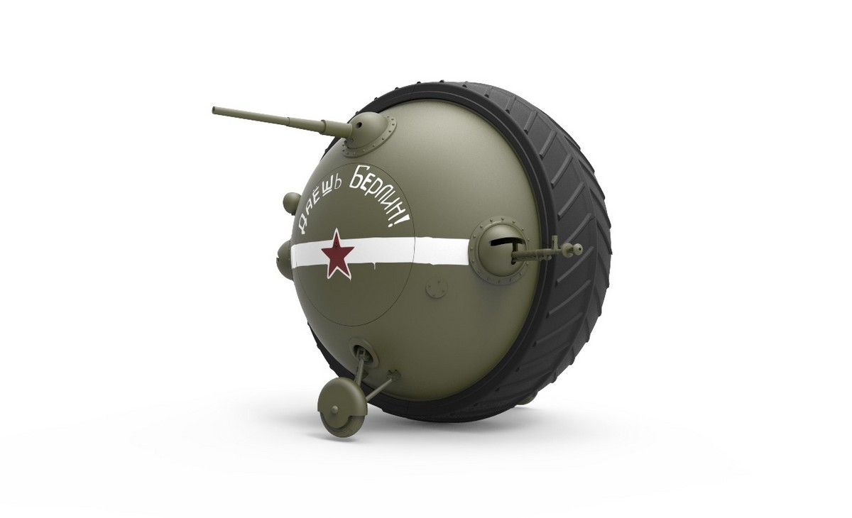 1:35 Tanque Soviet Sharotank Int. Kit Art.-Nr. 40001