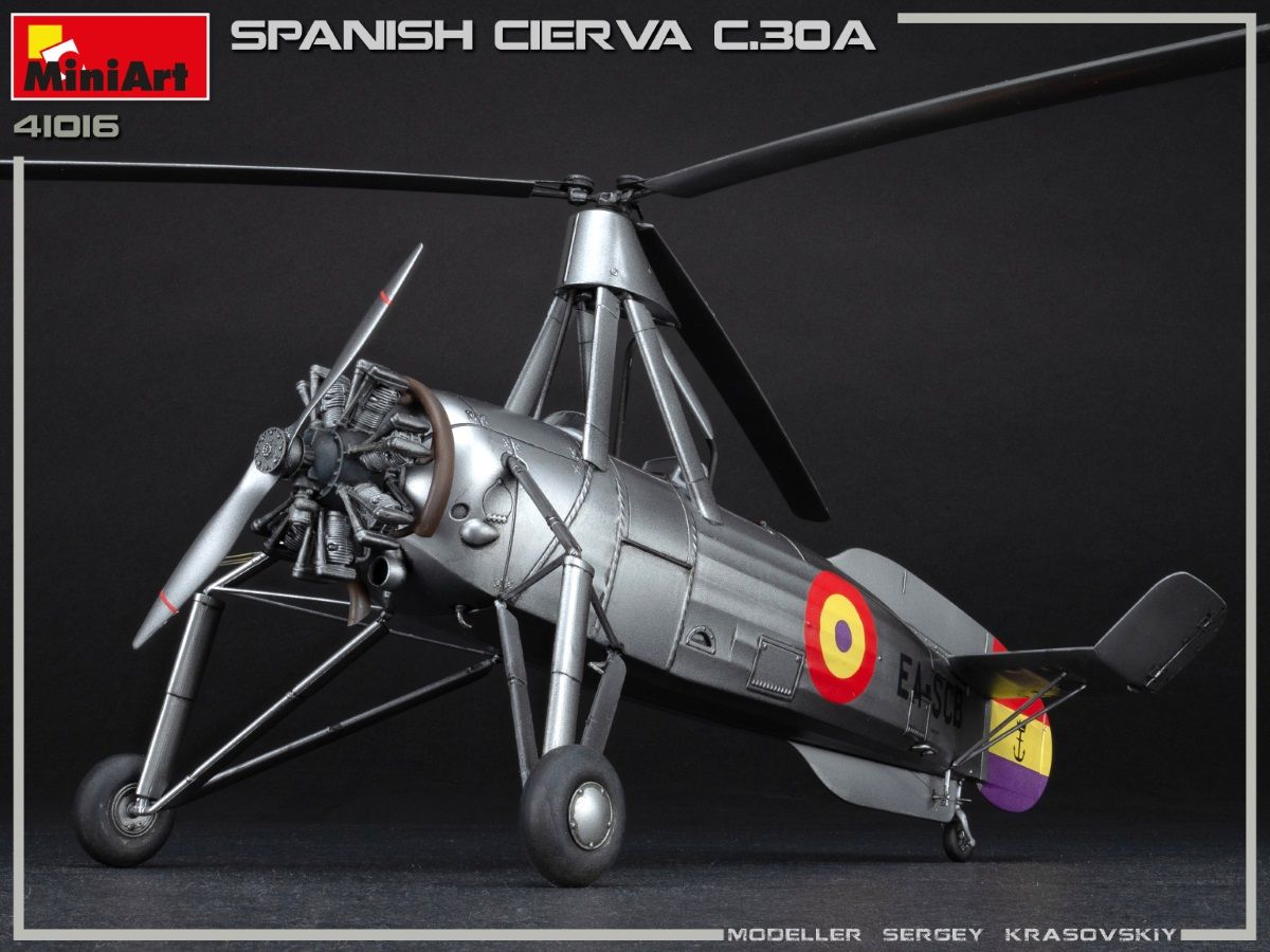 1:35 Spanish Cierva C.30A Art.-Nr. 41016