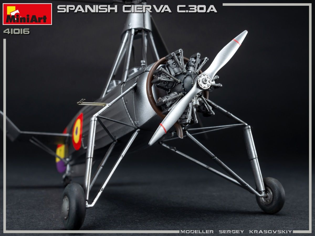 1:35 Spanish Cierva C.30A Art.-Nr. 41016
