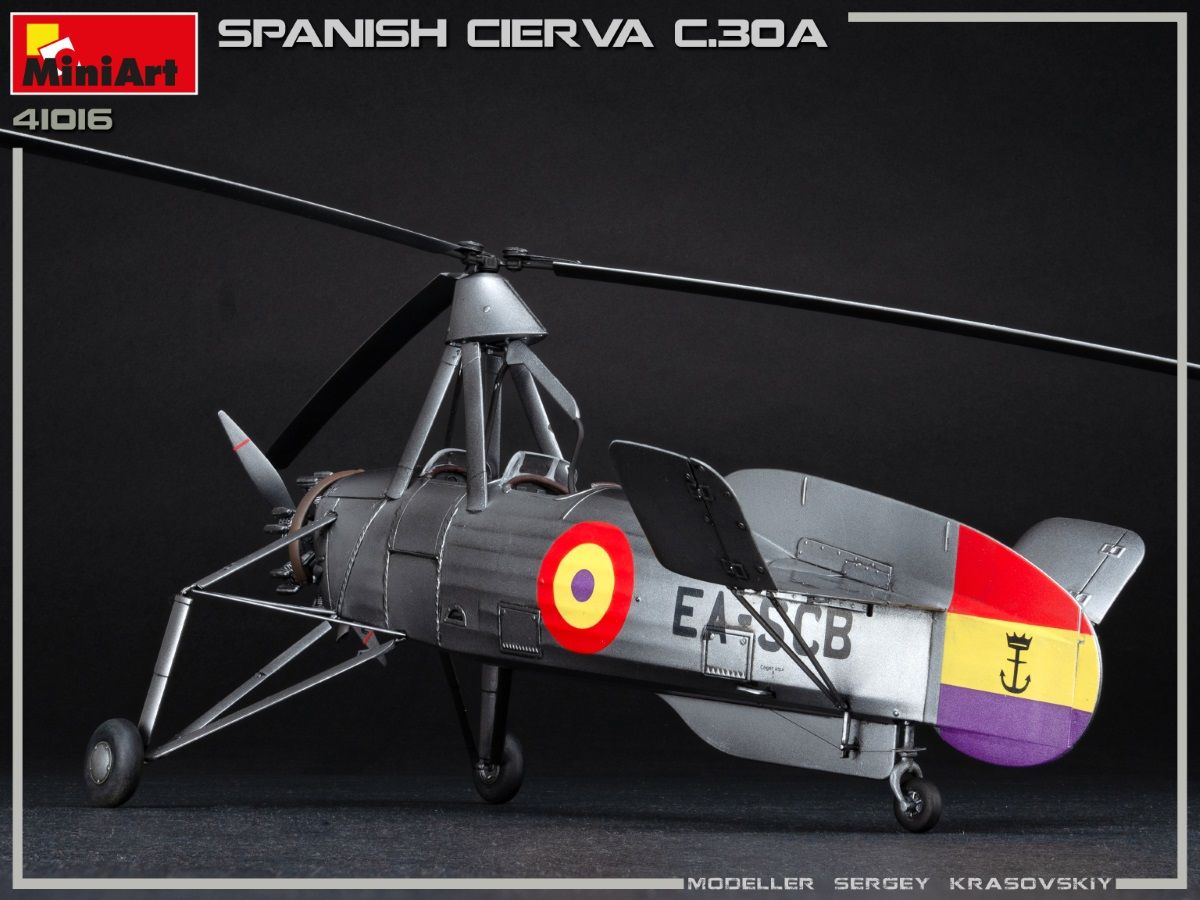 1:35 Spanish Cierva C.30A Art.-Nr. 41016