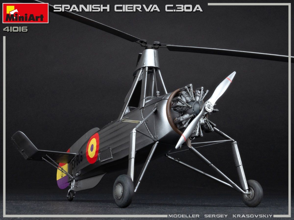 1:35 Spanish Cierva C.30A Art.-Nr. 41016