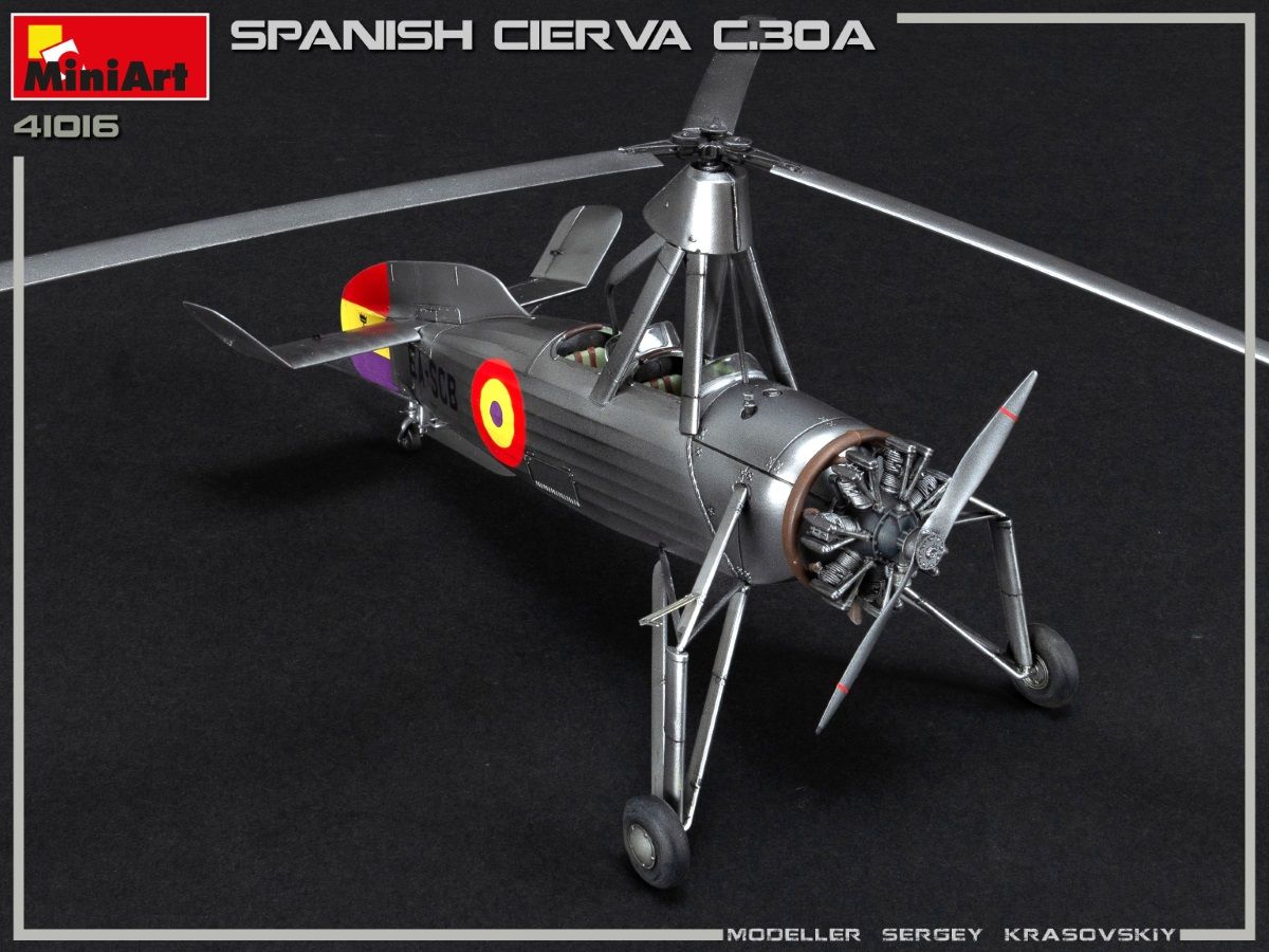 1:35 Spanish Cierva C.30A Art.-Nr. 41016