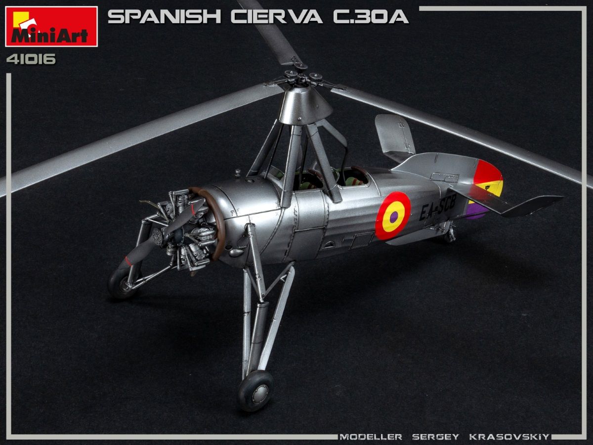 1:35 Spanish Cierva C.30A Art.-Nr. 41016