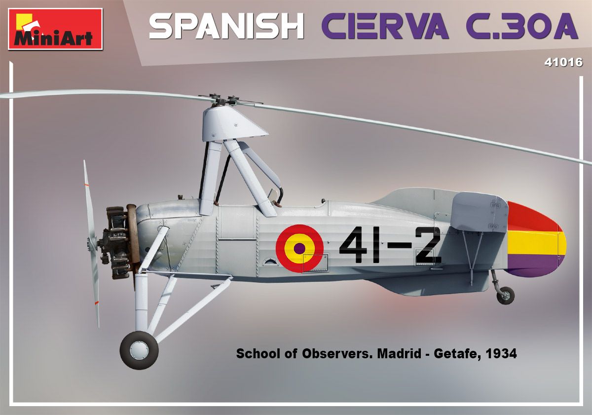 1:35 Spanish Cierva C.30A Art.-Nr. 41016