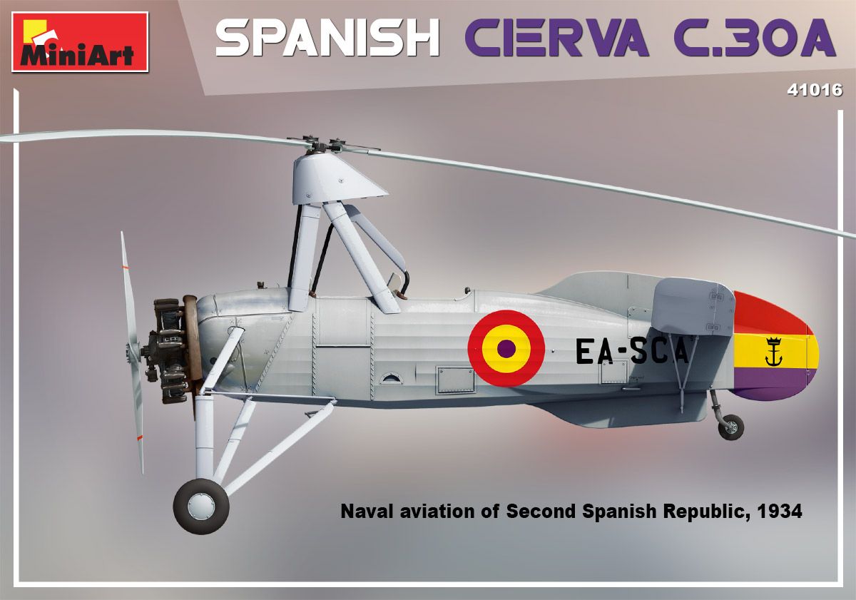 1:35 Spanish Cierva C.30A Art.-Nr. 41016