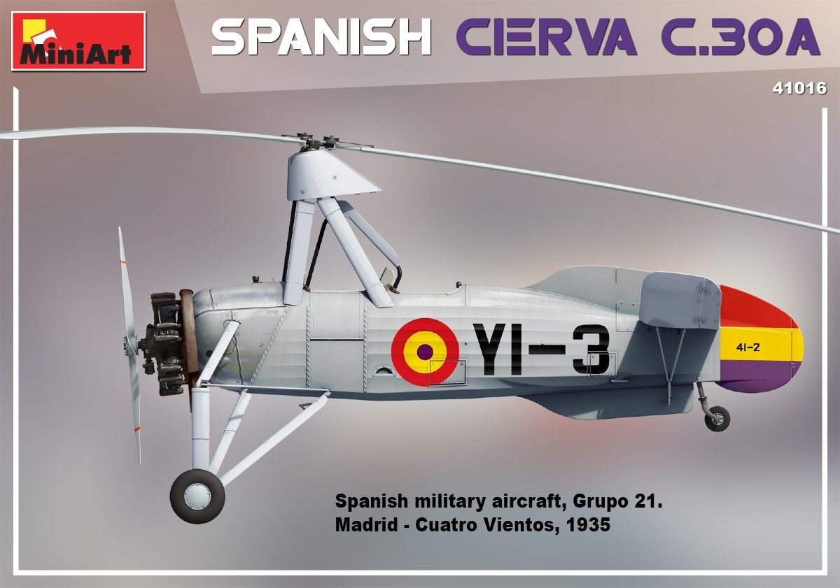 1:35 Spanish Cierva C.30A Art.-Nr. 41016