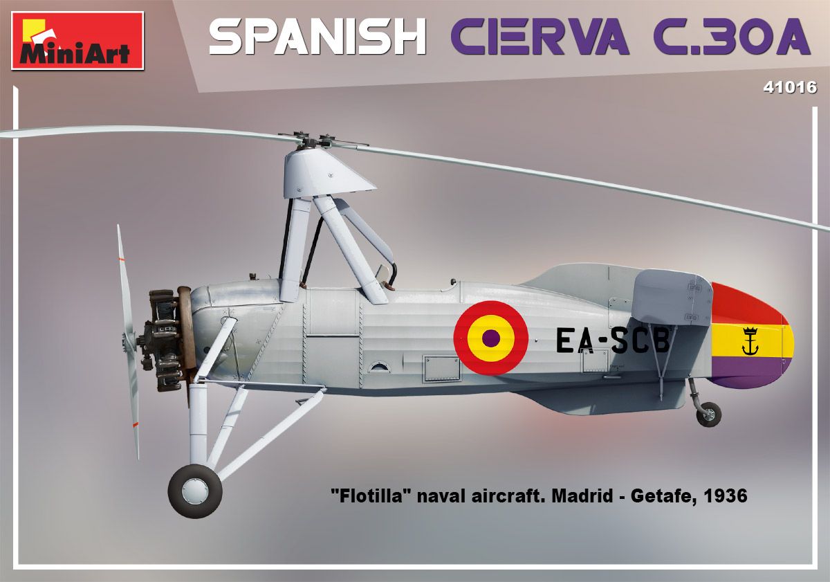 1:35 Spanish Cierva C.30A Art.-Nr. 41016