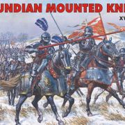 1:72 Burgundian Mounted Knights XV Century Art.-Nr. 72006