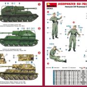 1:35 Jagdpanzer SU-76(r) con Tripulación Art.-Nr. 35053