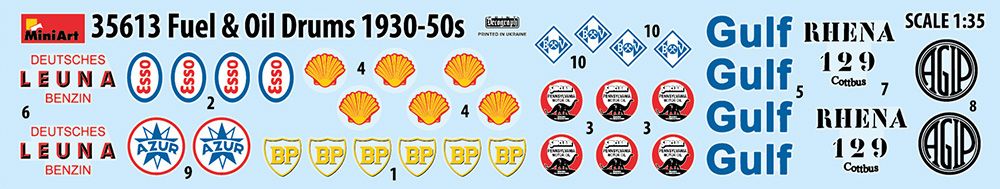 1:35 Fuel & Oil Drums Art.-Nr. 35613