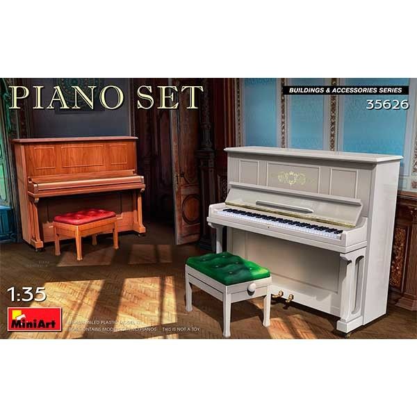 1:35 Accesorios Piano Set Art.-Nr. 35626