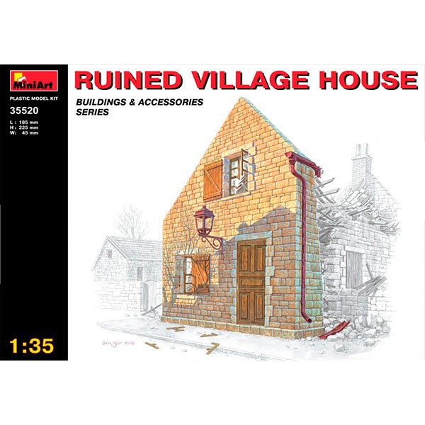 1:35 Ruined Village House Art.-Nr. 35520