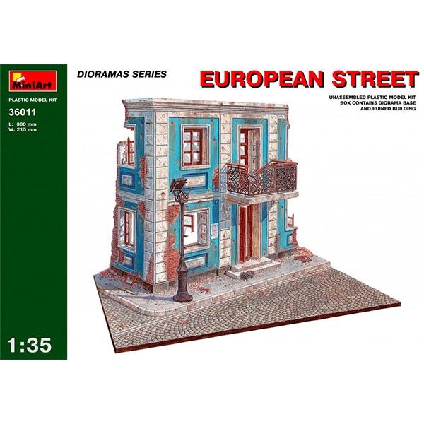 1:35 Diorama European Street Art.-Nr. 36011