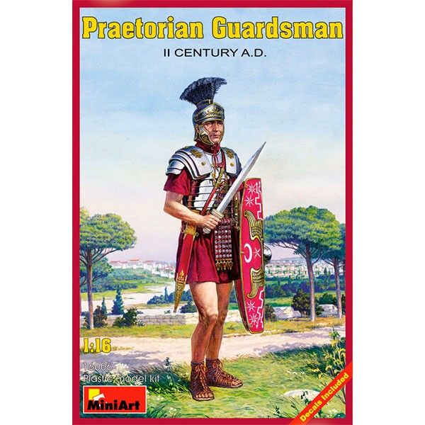 1:16 Serie Figuras Históricas – Guardia Pretoriana S. II A.C. Art.-Nr. 16006