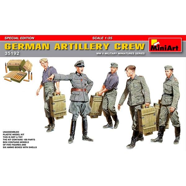 1:35 German Artillery Crew Special Edition Art.-Nr. 35192