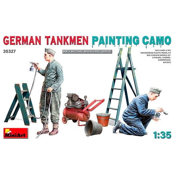 1:35 German Tankmen Camo Painting Art.-Nr. 35327