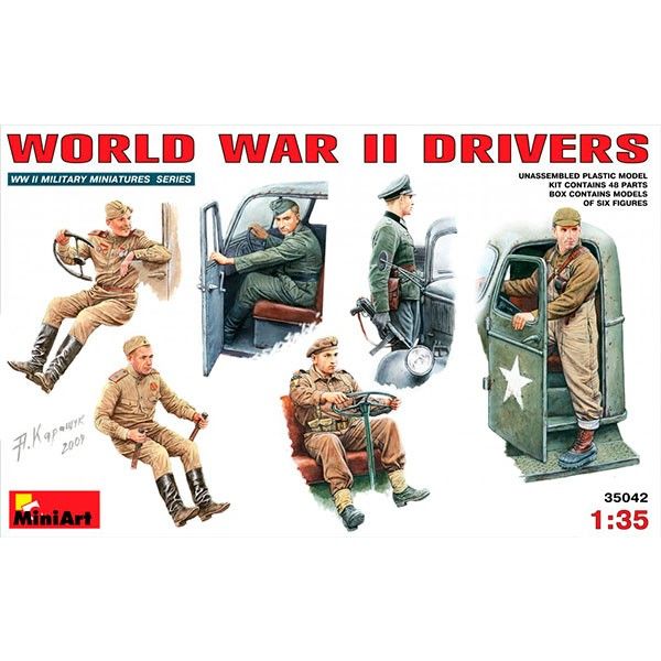 1:35 World War II Drivers Art.-Nr. 35042