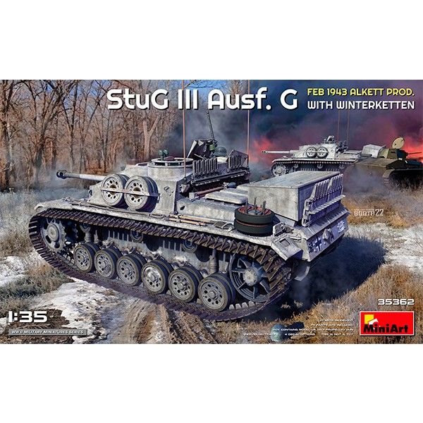 1:35 StuG III Ausf. G Feb 1943 Alkett Prod. with Winterketten Art.-Nr. 35362