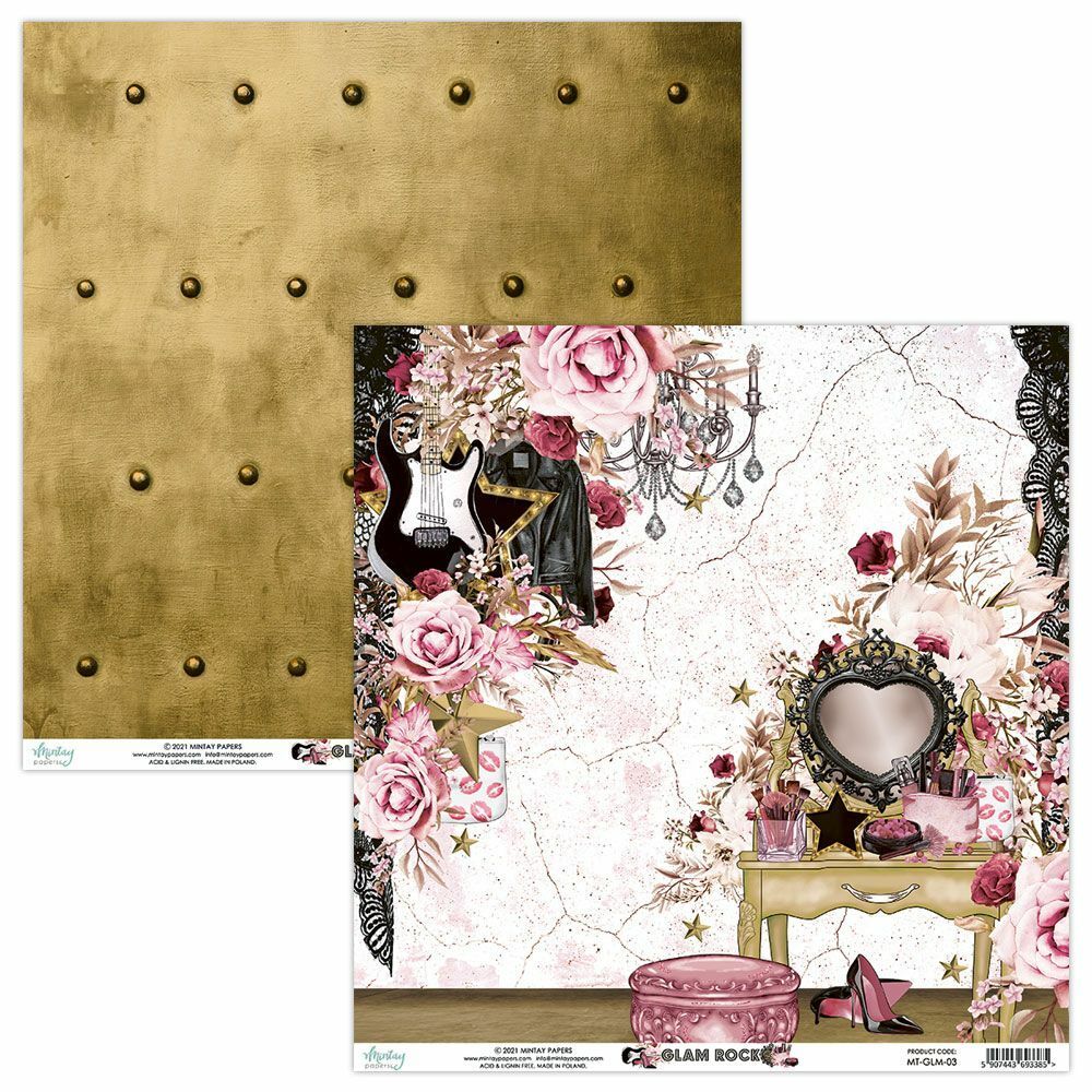 Colección «Glam Rock» 30 x 30 Art.-Nr. MT-GLM-07