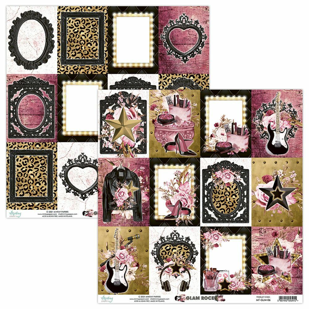 Colección «Glam Rock» 30 x 30 Art.-Nr. MT-GLM-07